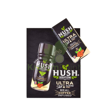 Hush Kratom Ultra Coffee Infused Shot 10Ml 1 Bottle