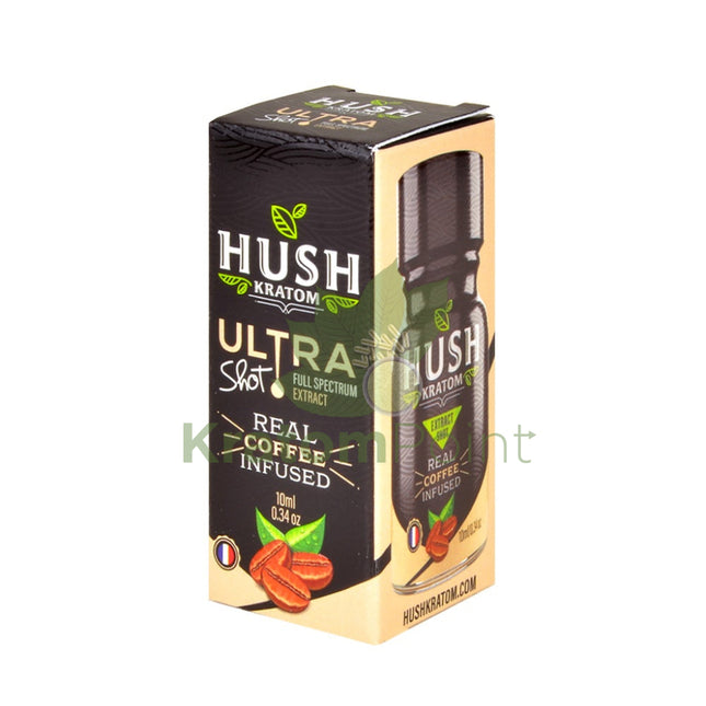 Hush Kratom Ultra Coffee Infused Shot 10Ml 1 Bottle