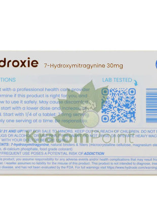 Hydroxie (Gold) 7-Hydroxymitragynine 30Mg Chewable Tablets 5Ct Hydroxy