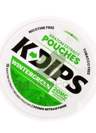 K-Dips Wintergreen 20Mg 15 Count Pouches