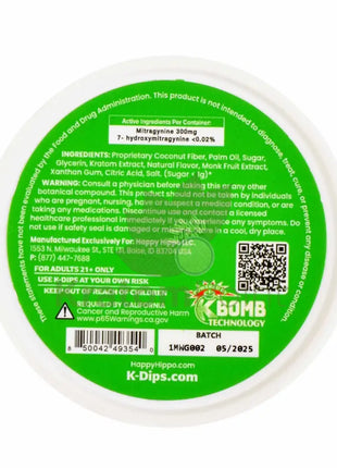 K-Dips Wintergreen 20Mg 15 Count Pouches