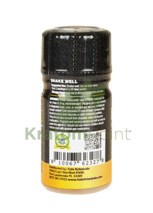 Kats Botanical Bali 45 Kratom Extract Shot 15ml-intructions