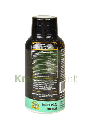 Kats Botanical Mint Chip Kratom Extract Shot 2fl oz-ingredients