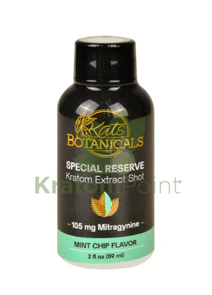 Kats Botanical Mint Chip Kratom Extract Shot 2fl oz