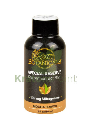 Kats Botanical Mocha Kratom Extract Shot 2Fl Oz