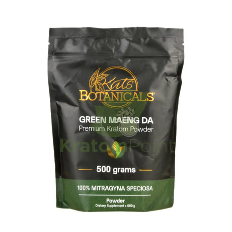 Kats Botanicals Green Maeng Da Kratom Powder, 500 grams