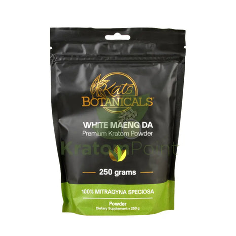 Kats Botanicals White Maeng Da Kratom Powder, 250 grams