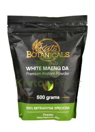 Kats Botanicals White Maeng Da Kratom Powder 500 grams