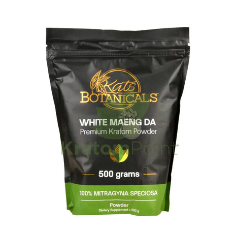 Kats Botanicals White Maeng Da Kratom Powder 500 grams