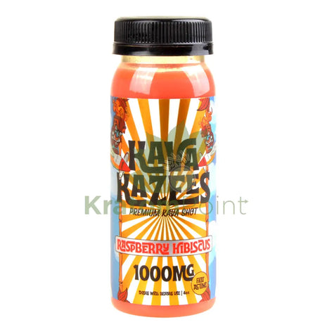 Kava Kazees Premium Shot 1000Mg Raspberry Hibiscus