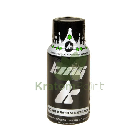 King K Kratom Shot 30ml Silver