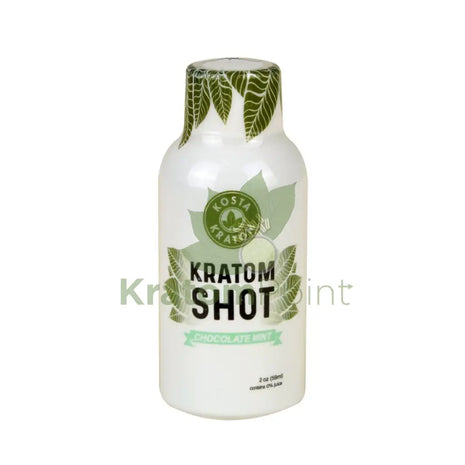 Kosta Kratom Shot 2Oz 59Ml Chocolate Mint