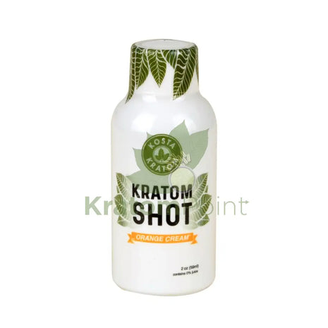 Kosta Kratom Shot 2Oz 59Ml Orange Cream