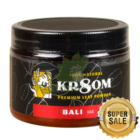 Kr8Om Bali Kratom Powder 100 Grams