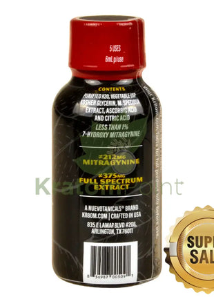 Kr8Om Bali Kratom Shot 30Ml