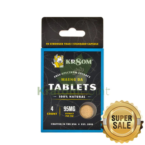 Kr8Om Maeng Da Tablets 4 Count