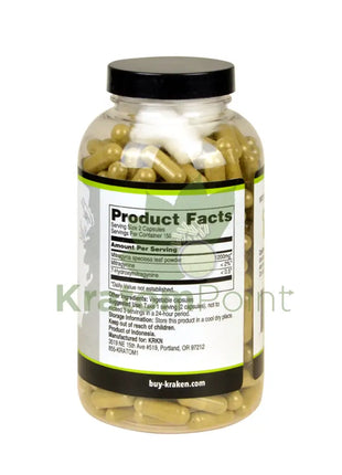 Kraken Kratom Bali 300 Capsules