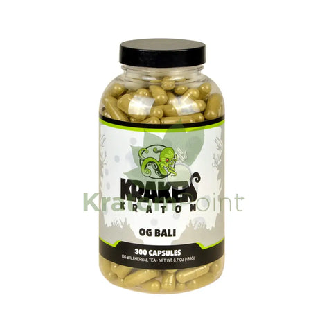 Kraken Kratom Bali 300 Capsules