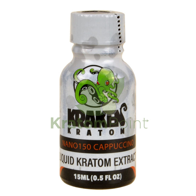 Kraken Kratom Liquid Extract 15Ml Nano 150 Cappuccino