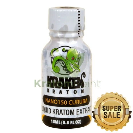 Kraken Kratom Liquid Extract 15Ml Nano 150 Curaba