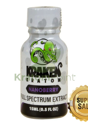 Kraken Kratom Liquid Extract 15Ml Nanoberry