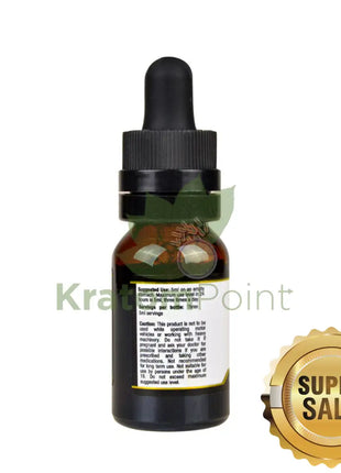 Kraken Kratom Liquid Shots 15ml, 24k OG Gold, Tea Extract-back