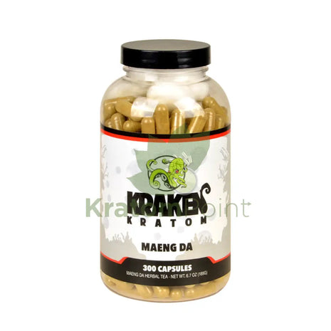 Kraken Kratom Maeng Da 300 Capsules