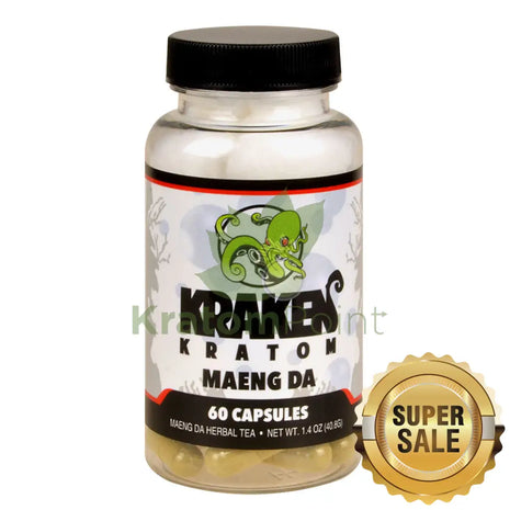 Kraken Kratom Maeng Da 60 Capsules