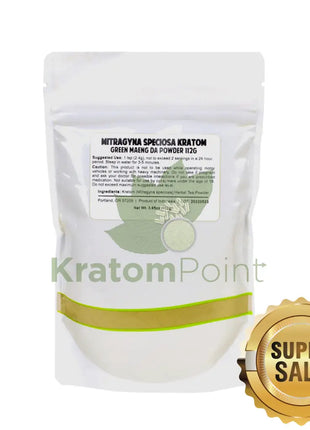 Kraken Kratom Powder 112g, Green Maeng Da-back