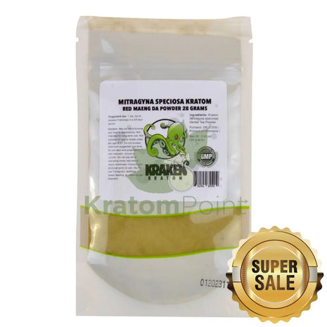 Kraken Kratom Powder 28G Red Maeng Da