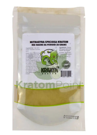 Kraken Kratom Powder 28G Red Maeng Da