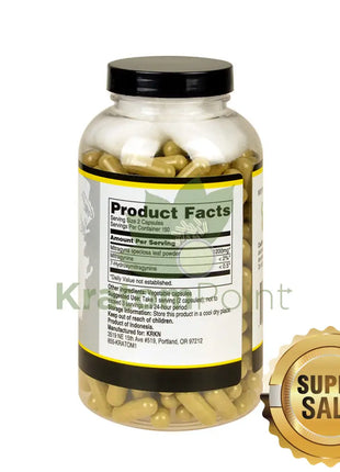 Kraken Kratom White Borneo 300 Capsules