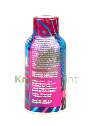 Kratom K Shot NU, 1ct bottle-back