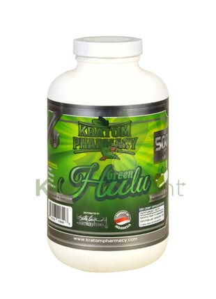 Kratom Pharmacy Green Hulu Capsules 500ct bottle