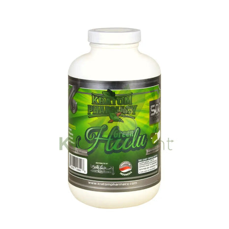 Kratom Pharmacy Green Hulu Capsules 500ct bottle