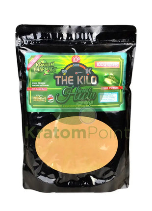 Kratom Pharmacy Powder Green Hulu 1kg bag