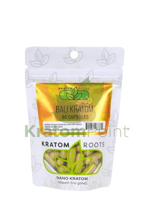 Kratom Roots Nano Bali 80 Capsules