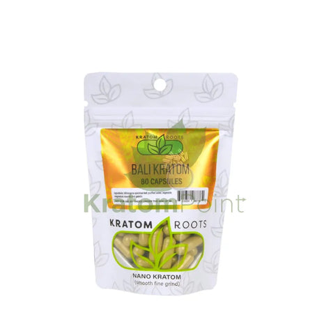 Kratom Roots Nano Bali 80 Capsules