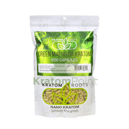 Kratom Roots Nano Green Maeng Da 1500 Capsules