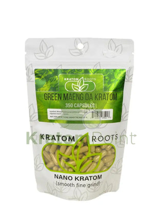 Kratom Roots Nano Green Maeng Da 350 Capsules