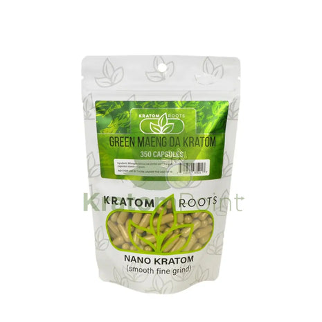 Kratom Roots Nano Green Maeng Da 350 Capsules