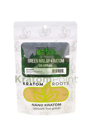 Kratom Roots Nano Green Malay 120 Grams