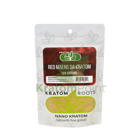 Kratom Roots Nano Red Maeng Da 120 Grams