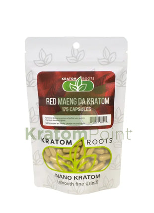 Kratom Roots Nano Red Maeng Da 175 Capsules