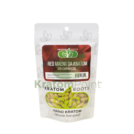 Kratom Roots Nano Red Maeng Da 175 Capsules