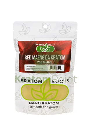 Kratom Roots Nano Red Maeng Da 250 Grams