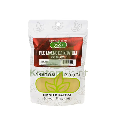 Kratom Roots Nano Red Maeng Da 250 Grams