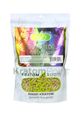 Kratom Roots Nano Trainwreck 1500 Capsules