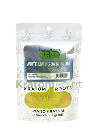 Kratom Roots Nano White Maeng Da 120 Grams