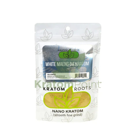 Kratom Roots Nano White Maeng Da 120 Grams